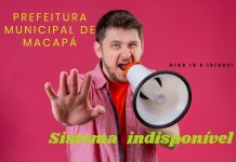 PREFEITURA DE MACAPÁ. Comunicado: indisponibilidade do sistema de emissão de notas fiscais